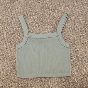 Cotton On Ribbed Tank Top - Sage